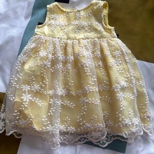 Yellow baby dress